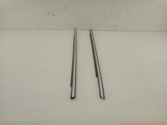 Maserati Quattroporte Pair Of Front Door Window Sweep Trim Molding