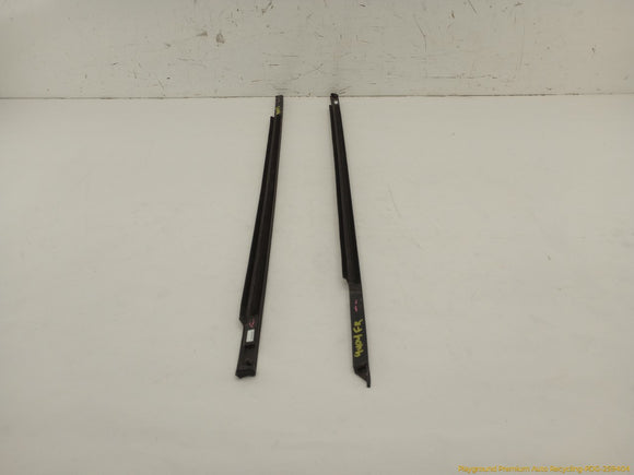 Maserati Quattroporte Pair Of Front Door Window Sweep Trim Molding