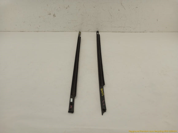 Maserati Quattroporte Pair Of Front Door Window Sweep Trim Molding