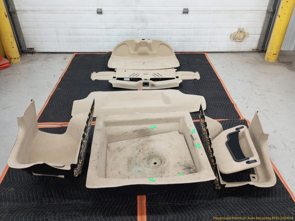 Maserati Quattroporte Rear Trunk Interior Trim Set