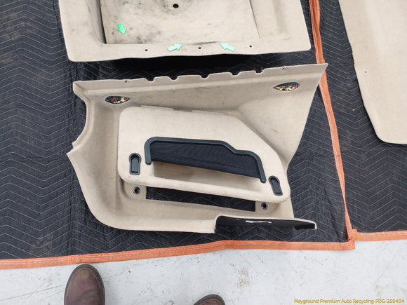 Maserati Quattroporte Rear Trunk Interior Trim Set