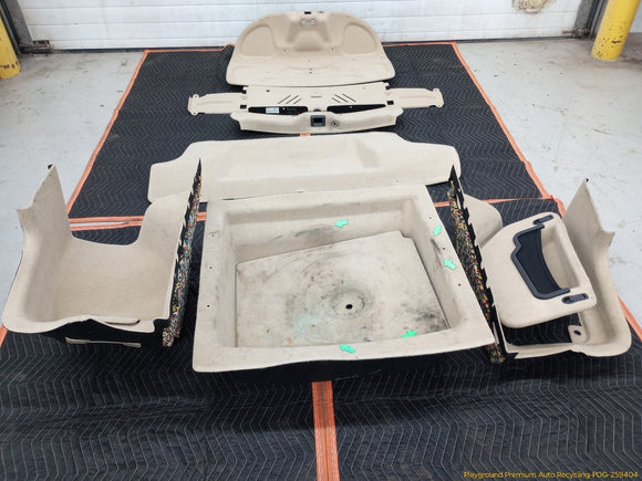 Maserati Quattroporte Rear Trunk Interior Trim Set