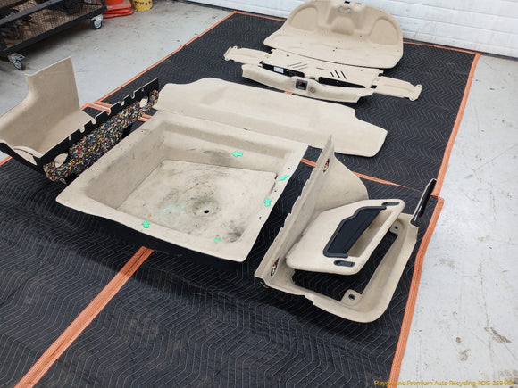 Maserati Quattroporte Rear Trunk Interior Trim Set