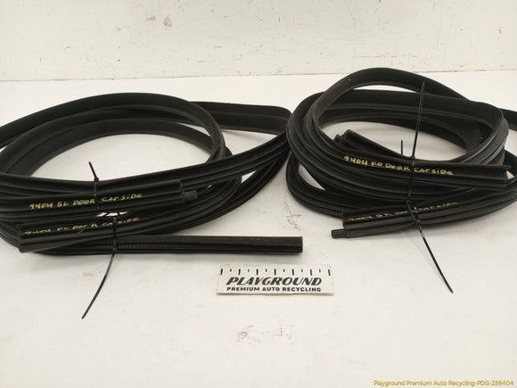 Maserati Quattroporte Set Of 4 Door Car Side Seal Weatherstrips