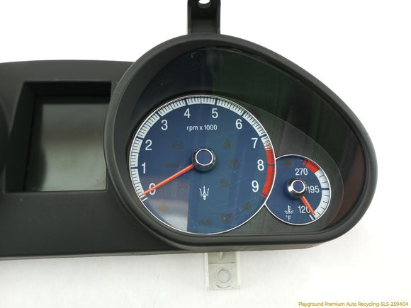 Maserati Quattroporte Instrument Cluster Speedometer