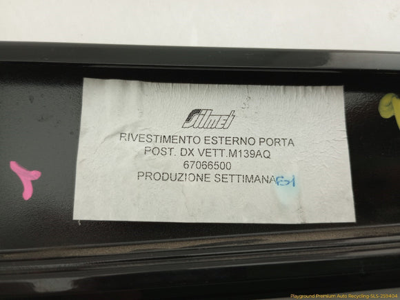 Maserati Quattroporte Set Of 4 Exterior B Pillar Trim