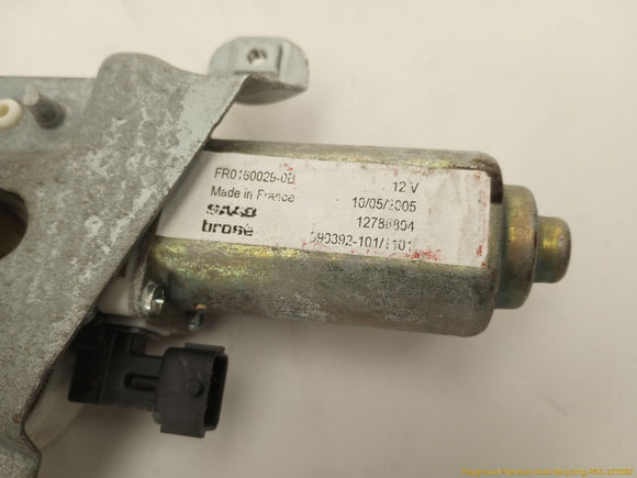 Saab 9-3 Passenger Right Front Door Window Regulator