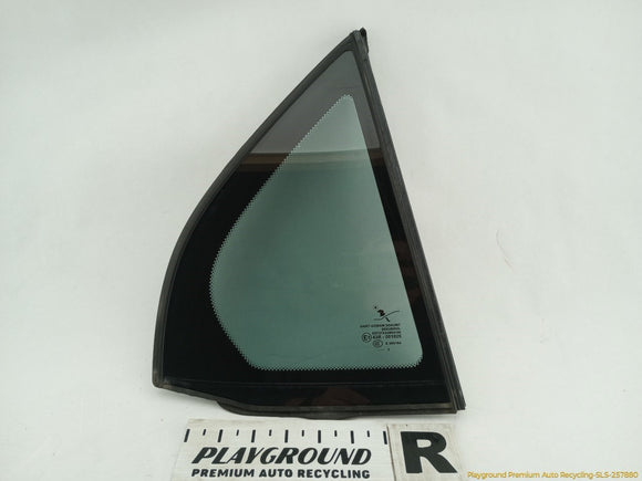 Saab 9-3 Passenger Right Rear Door Vent Glass