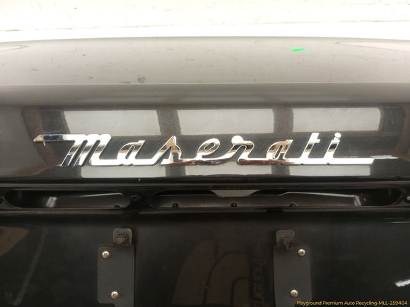 Maserati Quattroporte Trunk Lid Panel