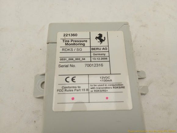 Maserati Quattroporte Tire Pressure Monitoring System Module
