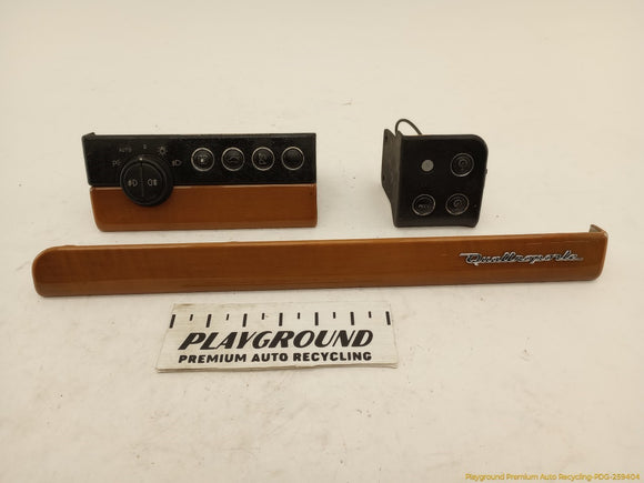 Maserati Quattroporte Set Of 3 Dashboard Switch & Trim