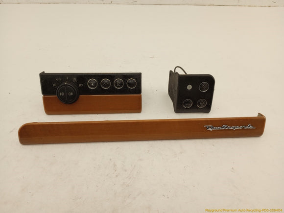 Maserati Quattroporte Set Of 3 Dashboard Switch & Trim
