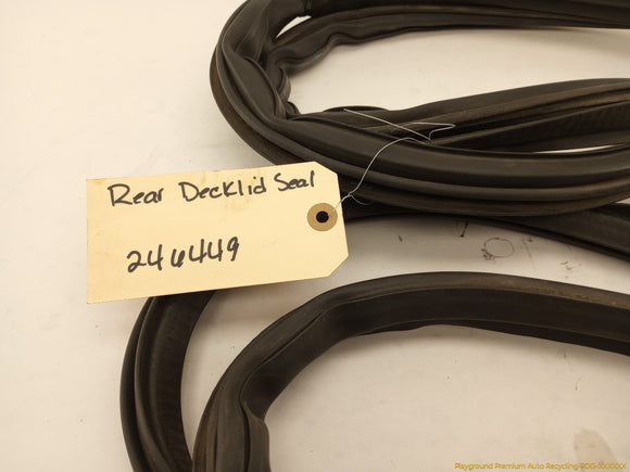 Pontiac Firebird Trunk Lid Seal Weatherstrip