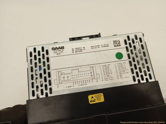 Saab 9-3 Information Navigation Control Panel