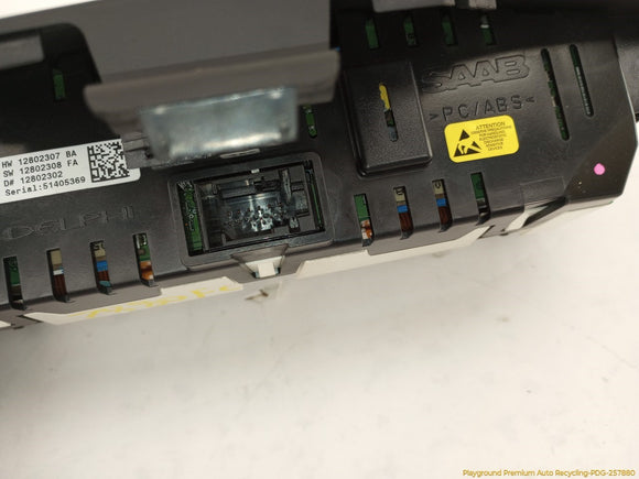 Saab 9-3 Information Display Screen