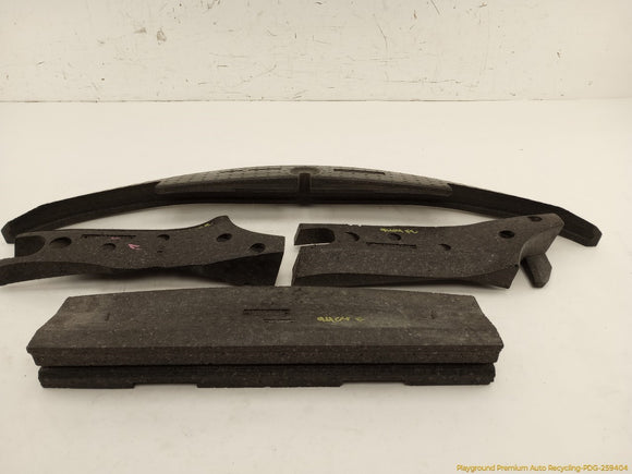 Maserati Quattroporte Front Bumper Impact Foam Absorber Set