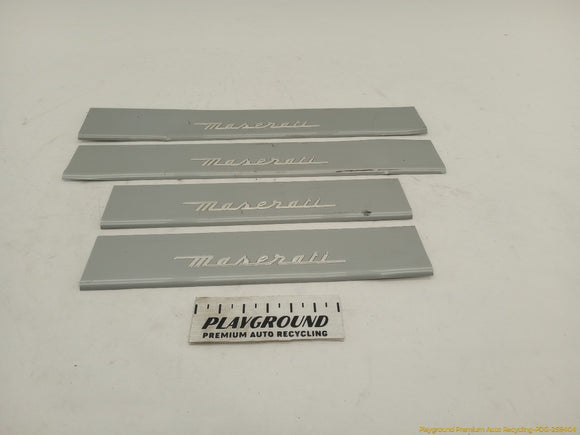 Maserati Quattroporte Set Of Door Sill Scuff Plates