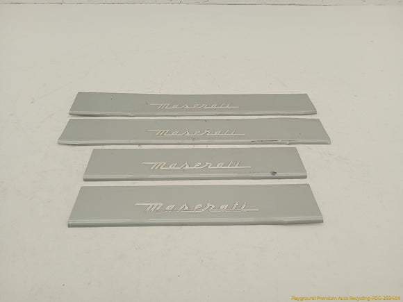 Maserati Quattroporte Set Of Door Sill Scuff Plates