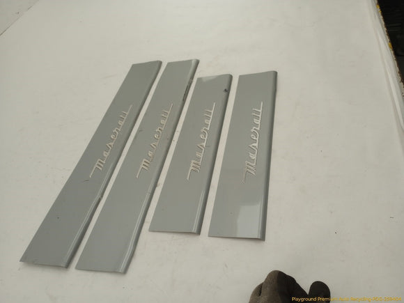 Maserati Quattroporte Set Of Door Sill Scuff Plates
