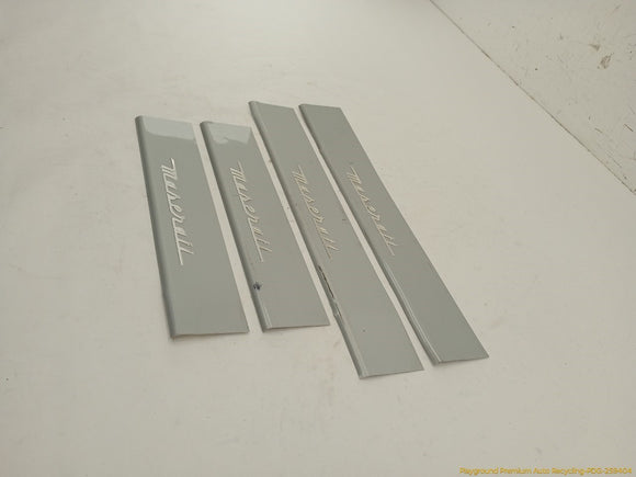 Maserati Quattroporte Set Of Door Sill Scuff Plates