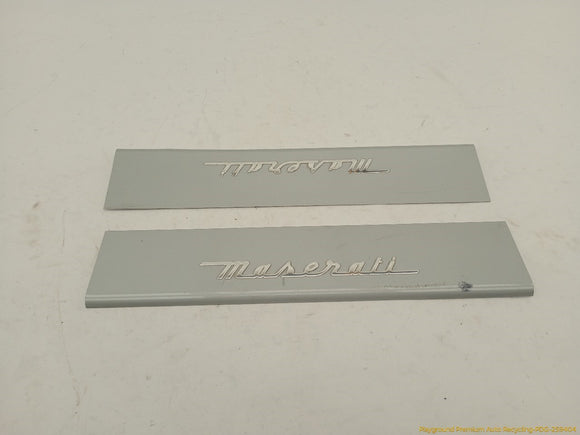 Maserati Quattroporte Set Of Door Sill Scuff Plates