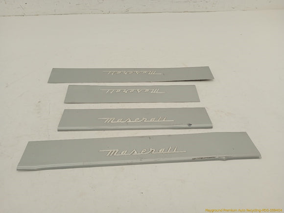 Maserati Quattroporte Set Of Door Sill Scuff Plates