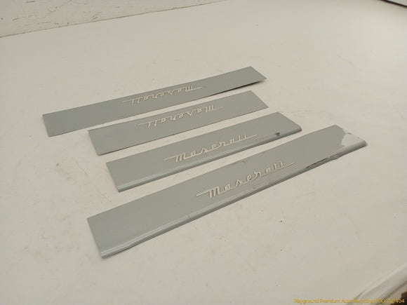 Maserati Quattroporte Set Of Door Sill Scuff Plates