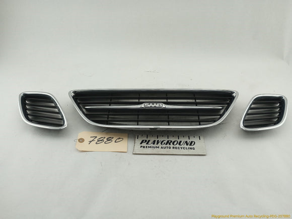 Saab 9-3 Front Bumper Upper Grille Set