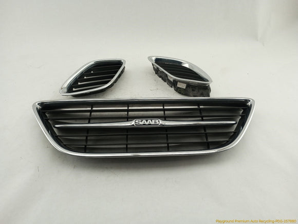 Saab 9-3 Front Bumper Upper Grille Set