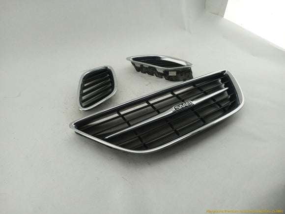 Saab 9-3 Front Bumper Upper Grille Set