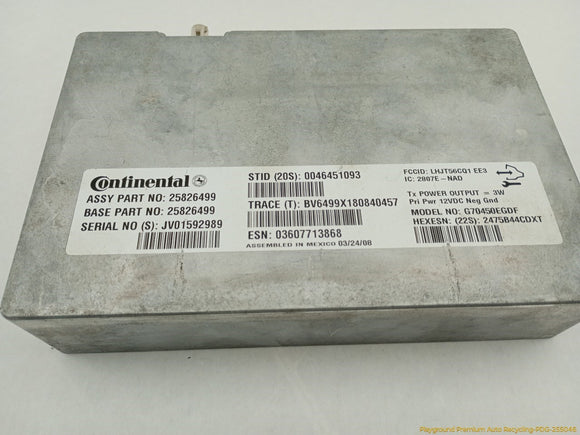 Saab 9-3 Onstar Communication Control Module