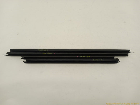 Saab 9-3 Set Of Exterior Window Sweep Trim
