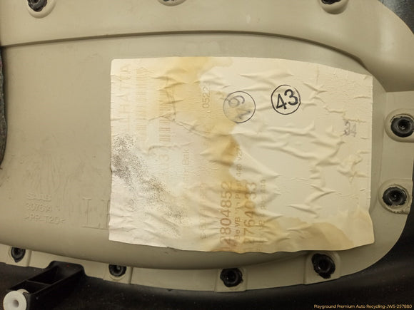 Saab 9-3 Driver Left Rear Door Trim