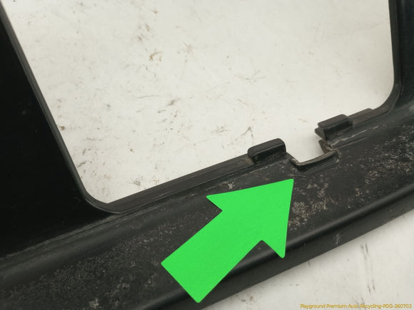Honda Prelude Rear License Plate Trim Handle