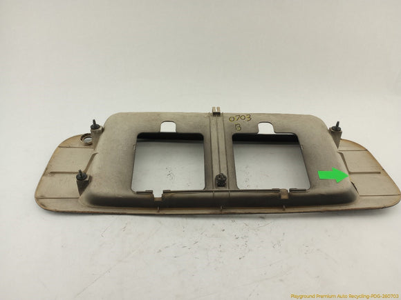 Honda Prelude Rear License Plate Trim Handle