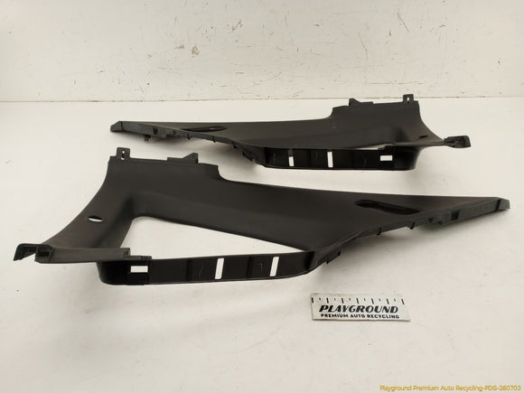 Honda Prelude Pair Of Rear Quarter Window Trim