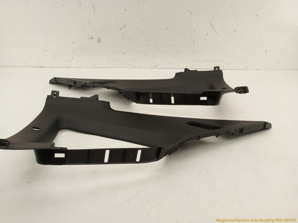 Honda Prelude Pair Of Rear Quarter Window Trim