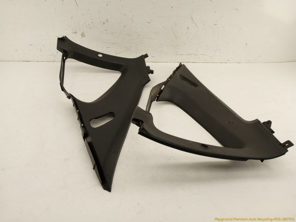 Honda Prelude Pair Of Rear Quarter Window Trim