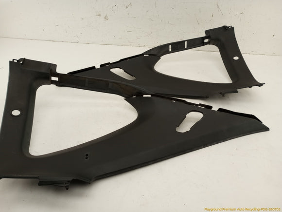 Honda Prelude Pair Of Rear Quarter Window Trim