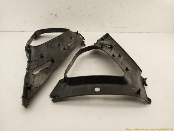 Honda Prelude Pair Of Rear Quarter Window Trim