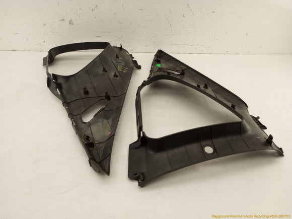 Honda Prelude Pair Of Rear Quarter Window Trim