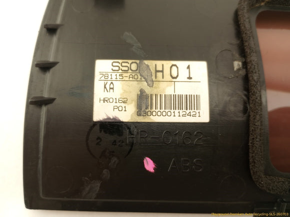 Honda Prelude Information Display Gauge Trim Panel