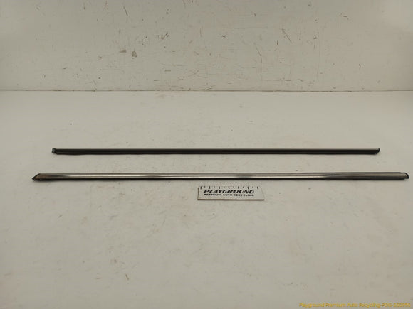 Mini Clubman Pair Of Front Door Window Sweep Trim