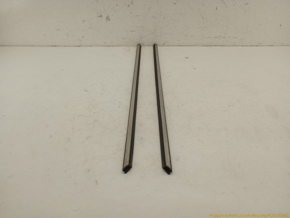 Mini Clubman Pair Of Front Door Window Sweep Trim