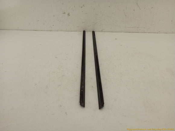 Mini Clubman Pair Of Front Door Window Sweep Trim