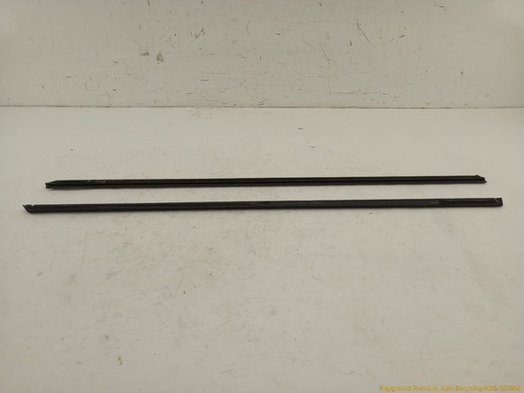 Mini Clubman Pair Of Front Door Window Sweep Trim