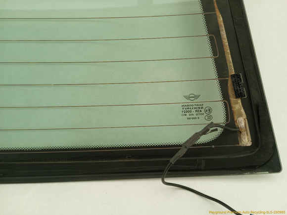 Mini Clubman Driver Left Rear Back Glass