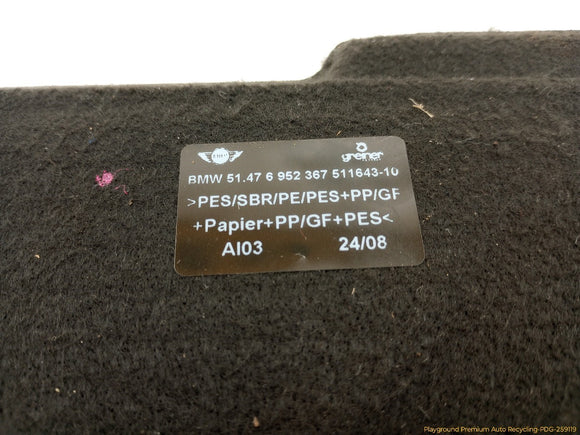 Mini Clubman Trunk Spare Tire Floor Cover