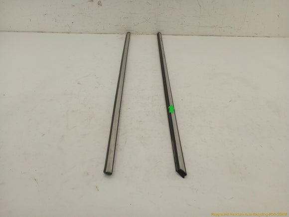 Mini Clubman Pair Of Front Door Window Sweep Trim