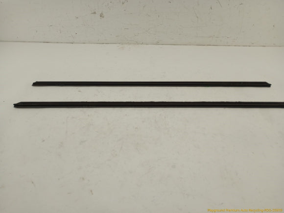 Mini Clubman Pair Of Front Door Window Sweep Trim